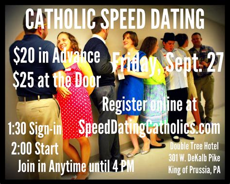 catholic speed dating washington dc